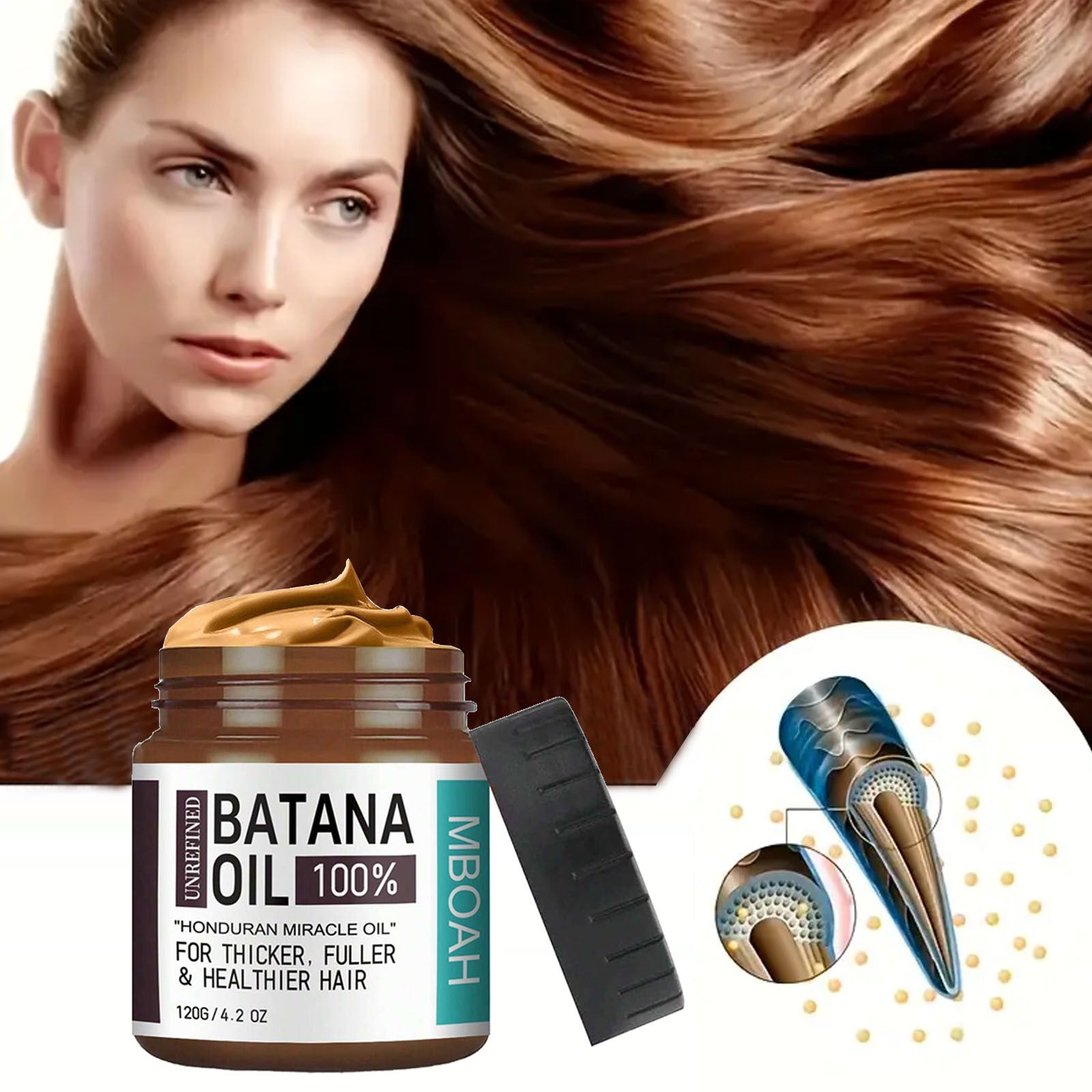 Herbal Hair Mask Conditioner With Natural Bata Oil